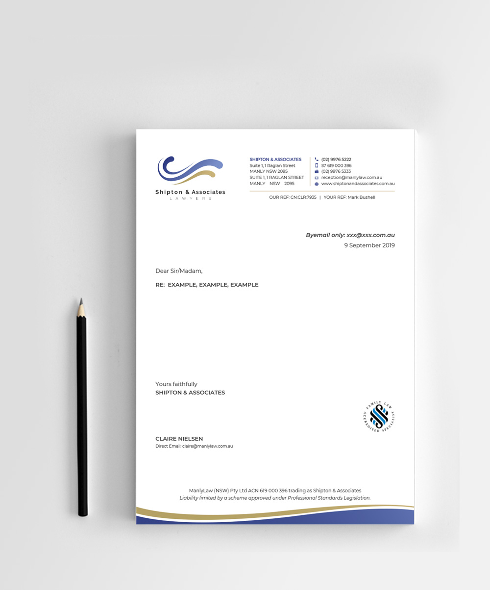 Letterhead Design by alex_etel for this project | Design #22557680