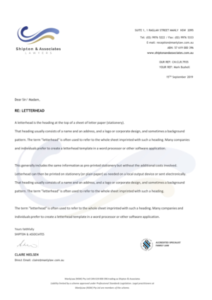 Briefkopf-Design von Muga für dieses Projekt | Design: #22588711