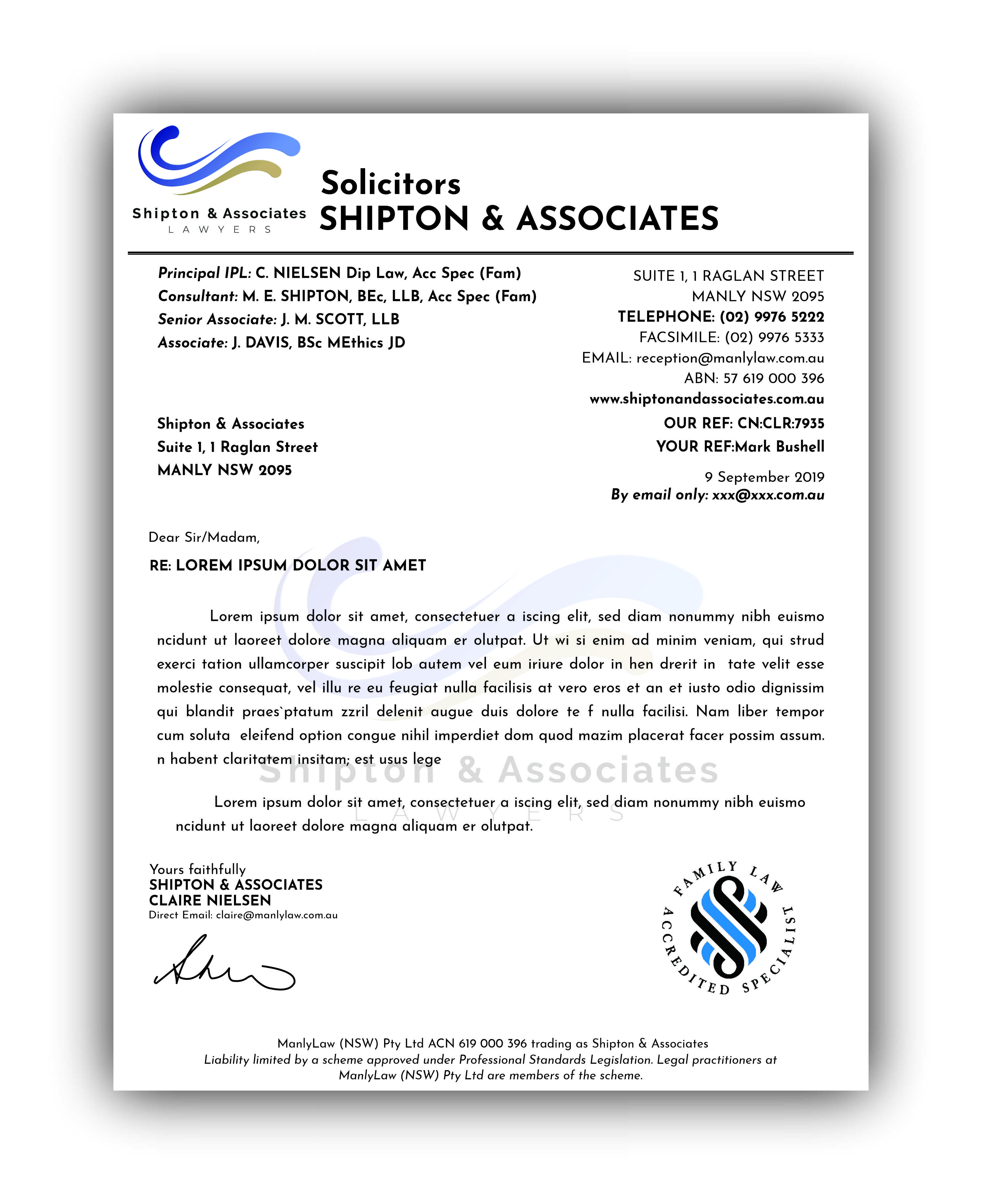 Letterhead Design by izzael29 for this project | Design #22542440