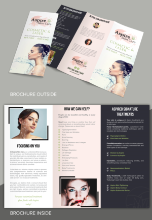 Flyer Design by SD WEBCREATION for Aspire Skin Care | Design #22551886