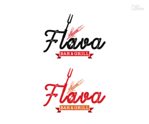 Flava Bar & Grill | Logo-Design von Dot Design 3