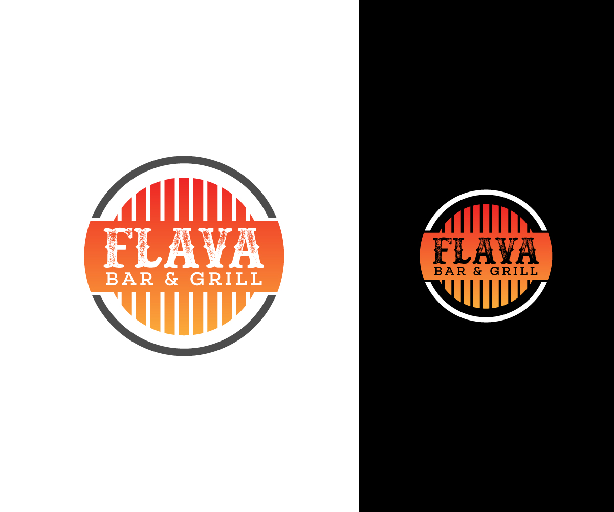 Logo Design for Flava Bar & Grill by logograph Design 22558780