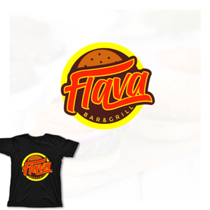 Flava Bar & Grill | Logo-Design von TRHZ
