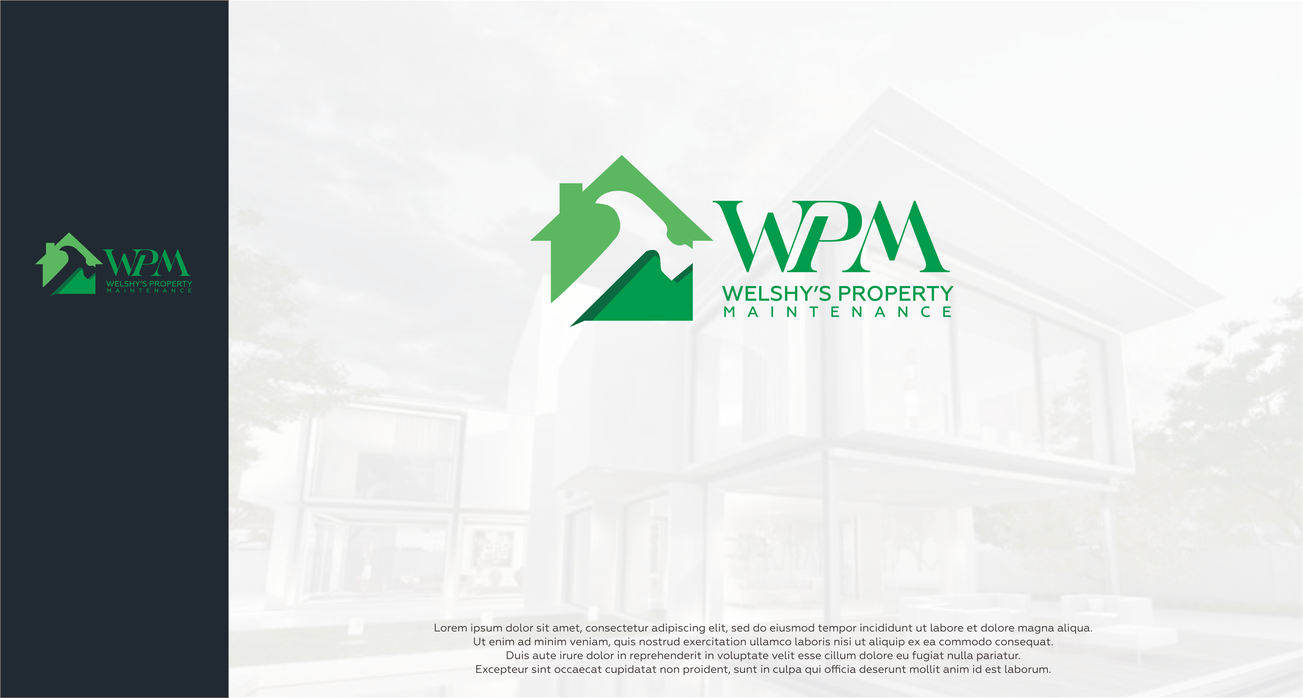 Logo Design by nusdofficial for Welshy's Property Maintenance | Design #22572359