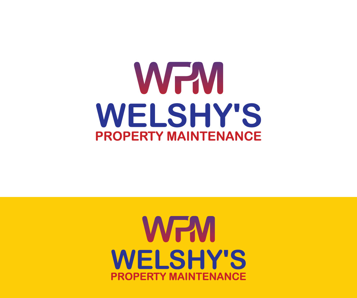 Logo Design by Creative Afnur for Welshy's Property Maintenance | Design #22548443