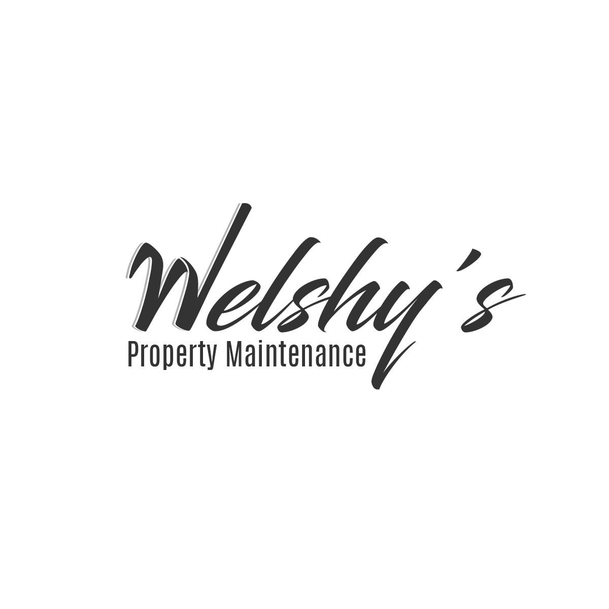Logo Design by Soonia for Welshy's Property Maintenance | Design #22578353