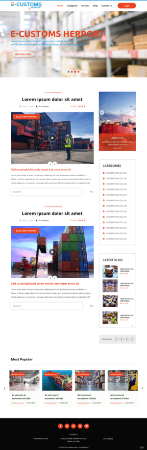 Wordpress Design by pb for this project | Design: #22555966