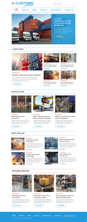 Wordpress Design by pb for this project | Design: #22555967