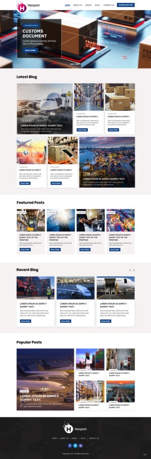 Wordpress Design by pb for this project | Design: #22555969