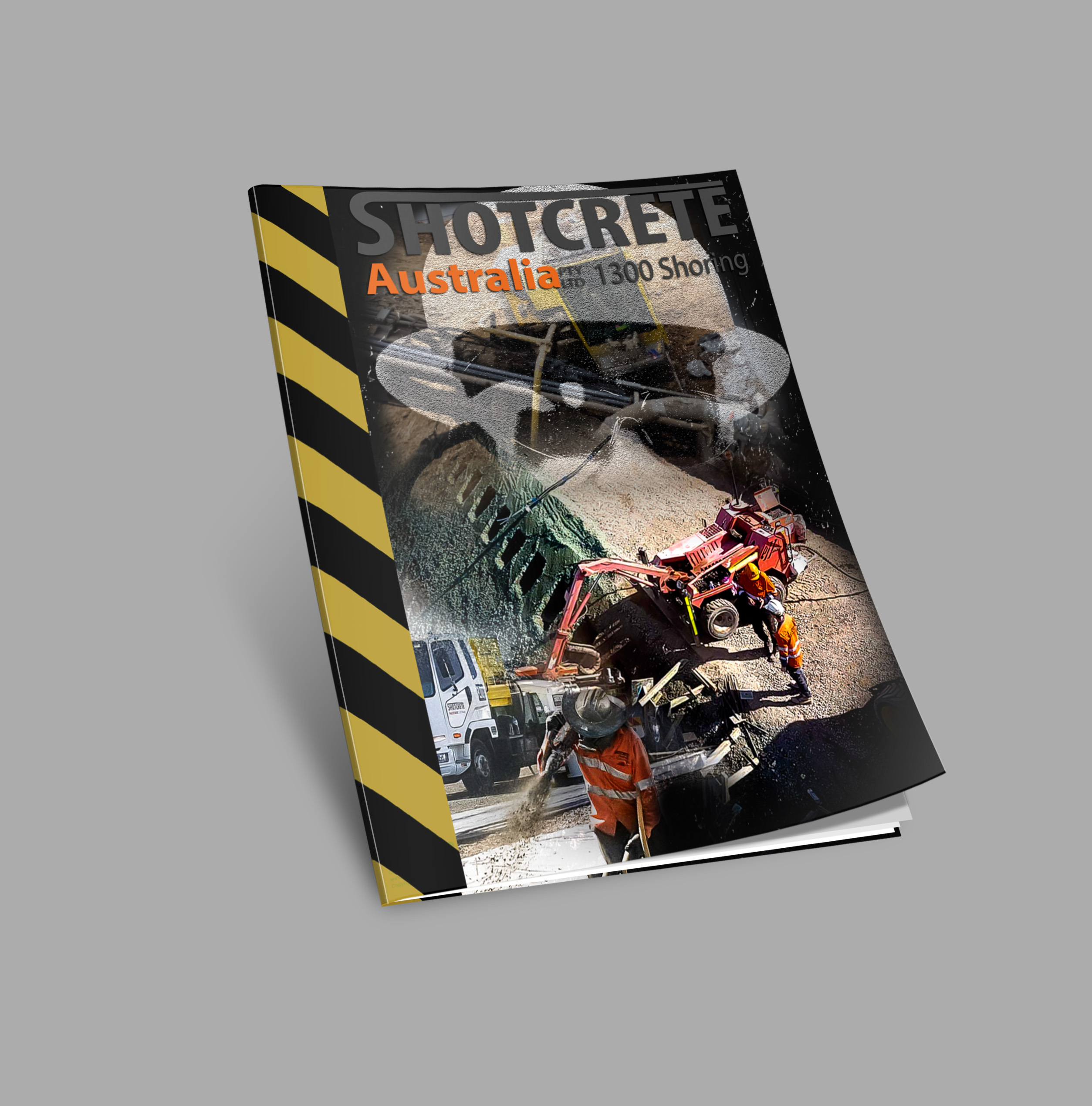 Graphic Design by Ralph L. Marcano for Shotcrete Australia | Design #22565275