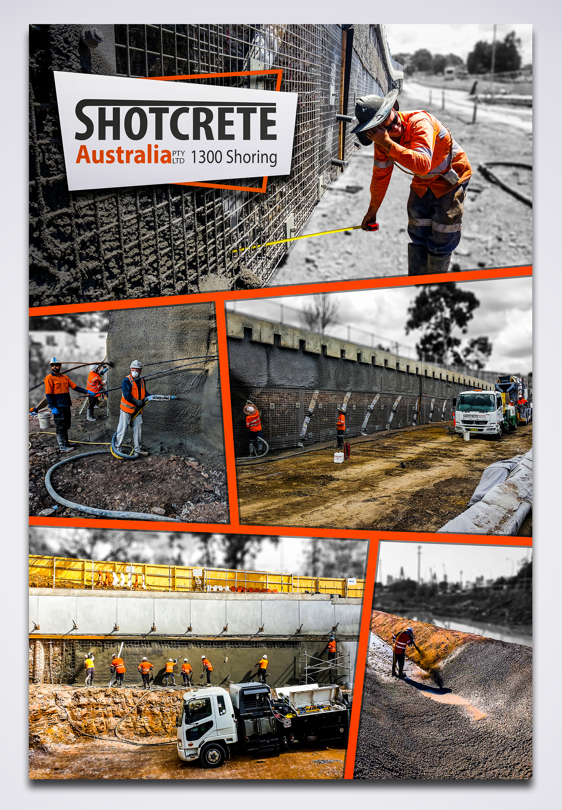 Graphic Design by Logozty Design for Shotcrete Australia | Design #22582831