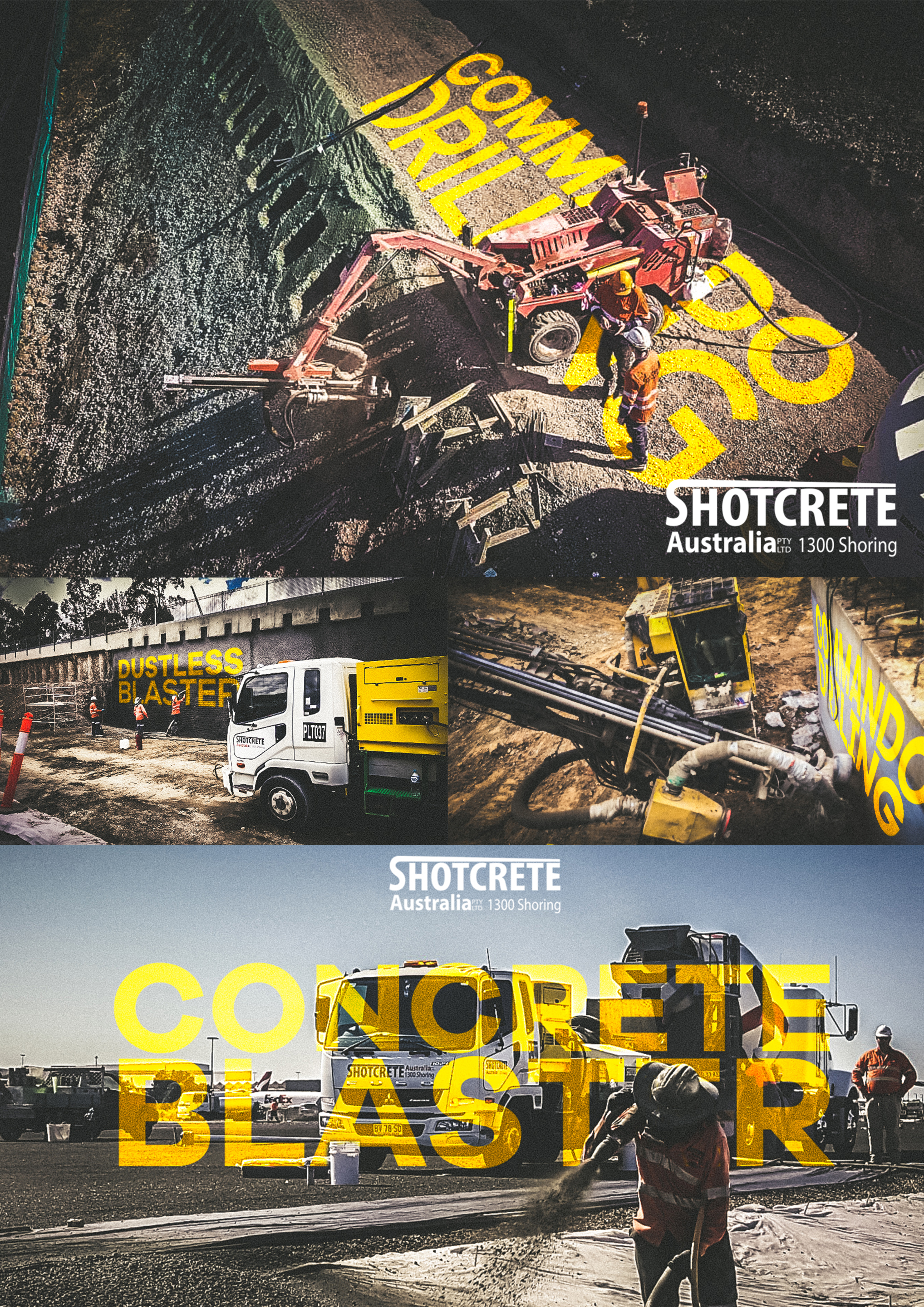 Grafik-Design von Nublan Ameram für Shotcrete Australia | Design #22559472
