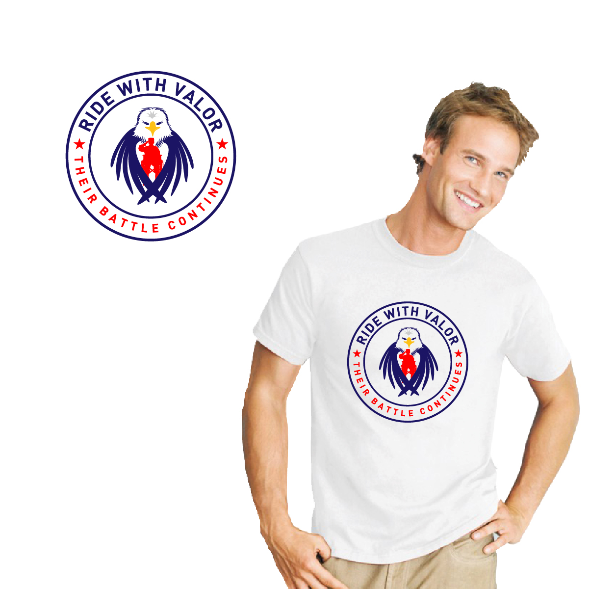 Logo Design by Deziners Zone for Ride with Valor | Design #22555047