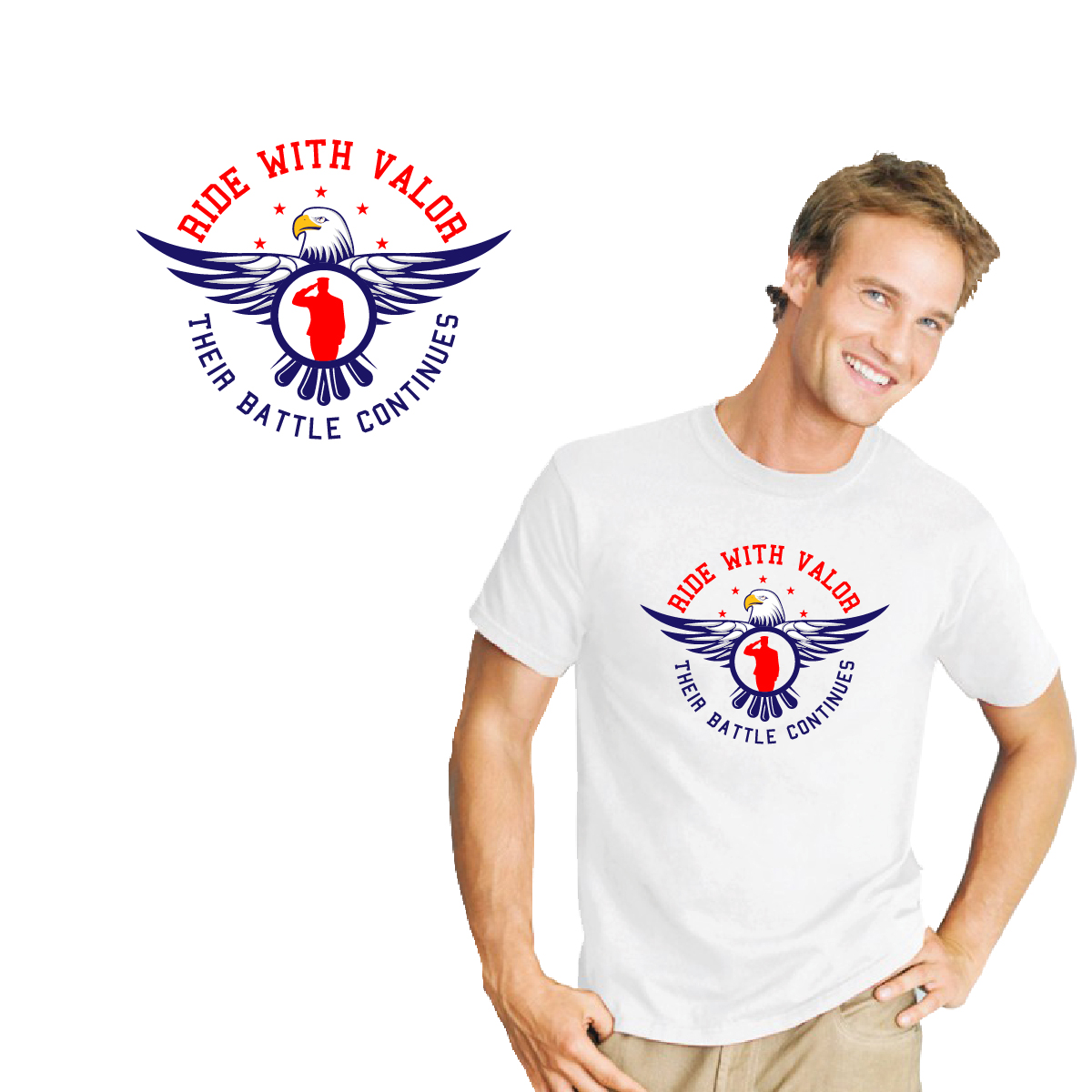 Diseño de Logo por Deziners Zone para Ride with Valor | Diseño #22555048