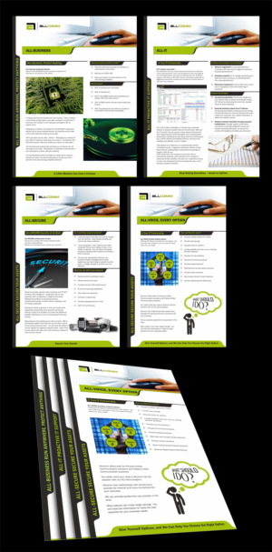 Diseño de Flyer por Fine Graphics House para Allcomm | Diseño: #22546078