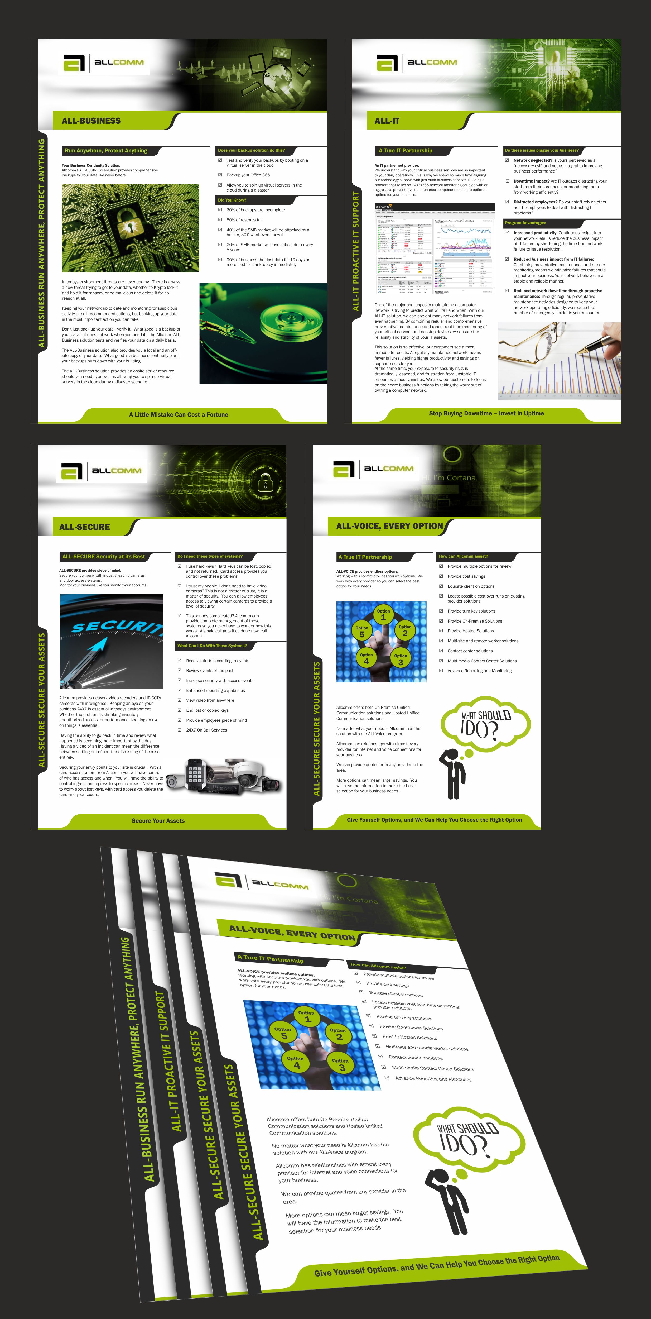 Diseño de Flyer por Fine Graphics House para Allcomm | Diseño: #22548646