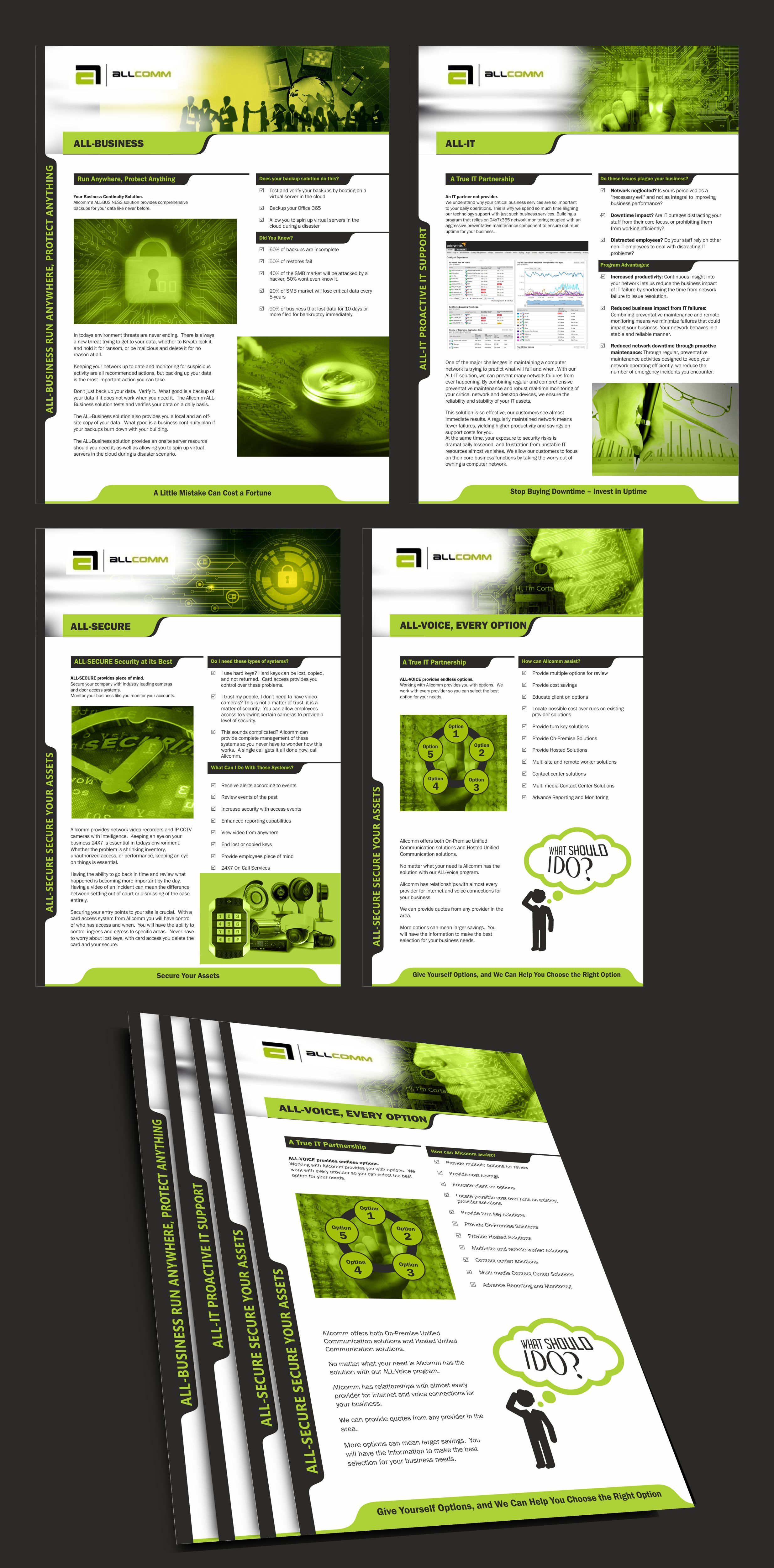 Flyer-Design von Fine Graphics House für Allcomm | Design #22559390