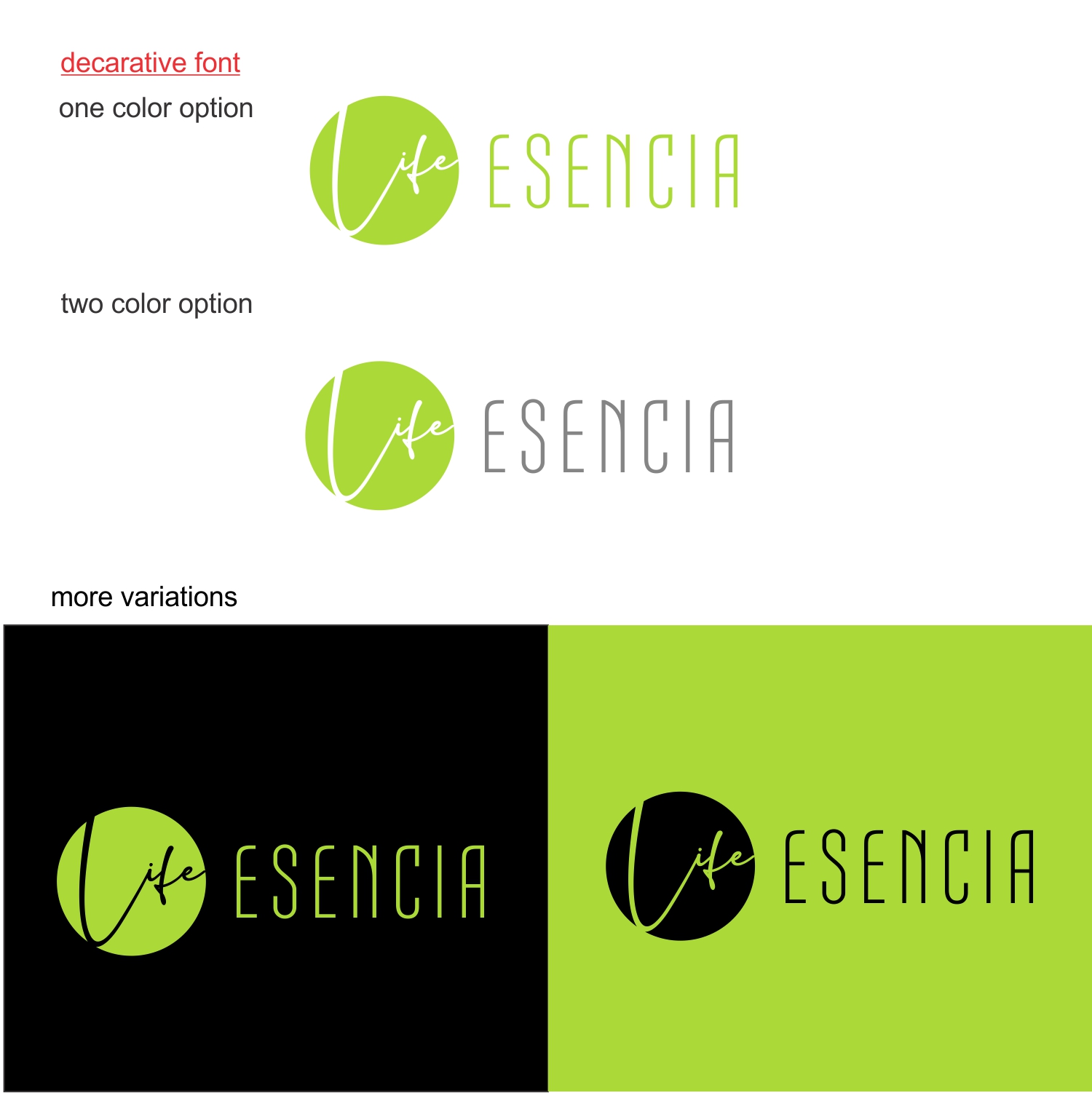 Logo Design by art  X for Life Esencia LLC | Design #22550120