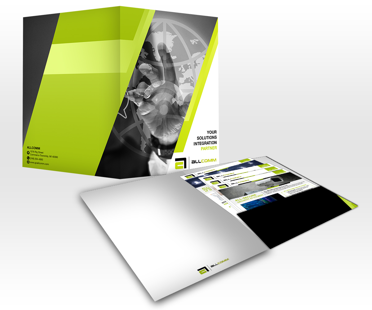 Diseño de Brochure por Luniere Designs para Allcomm | Diseño: #22551664