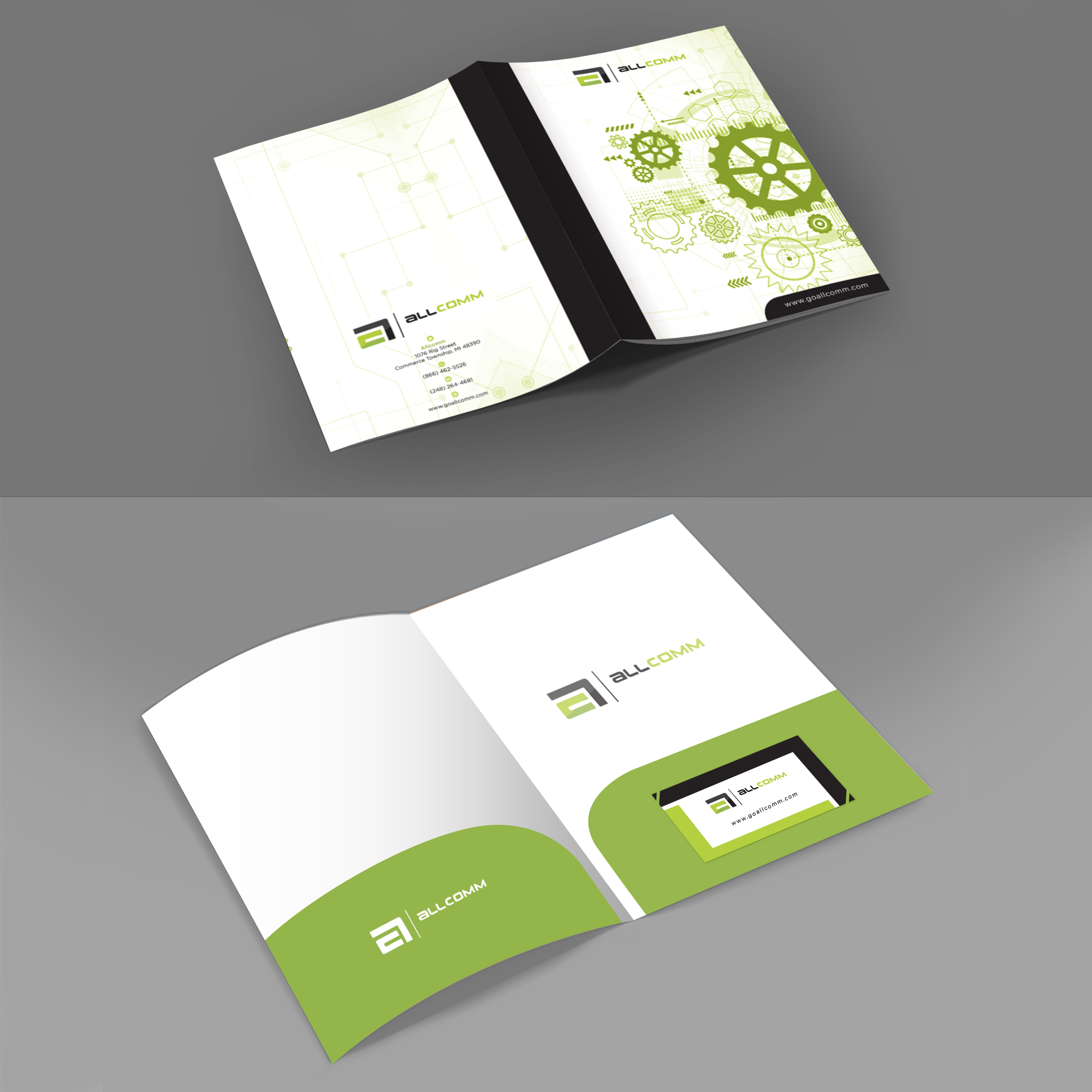 Brochure Design by GraphicsGuru for Allcomm | Design #22541281