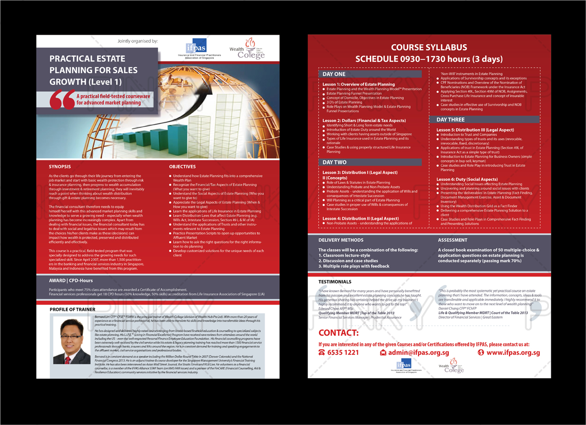 Diseño de Brochure por Pinky  para Wealth Hub Pte Ltd | Diseño #2960532