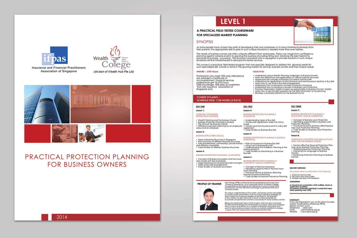 Brochure Design by JulySprite for Wealth Hub Pte Ltd | Design #2963593