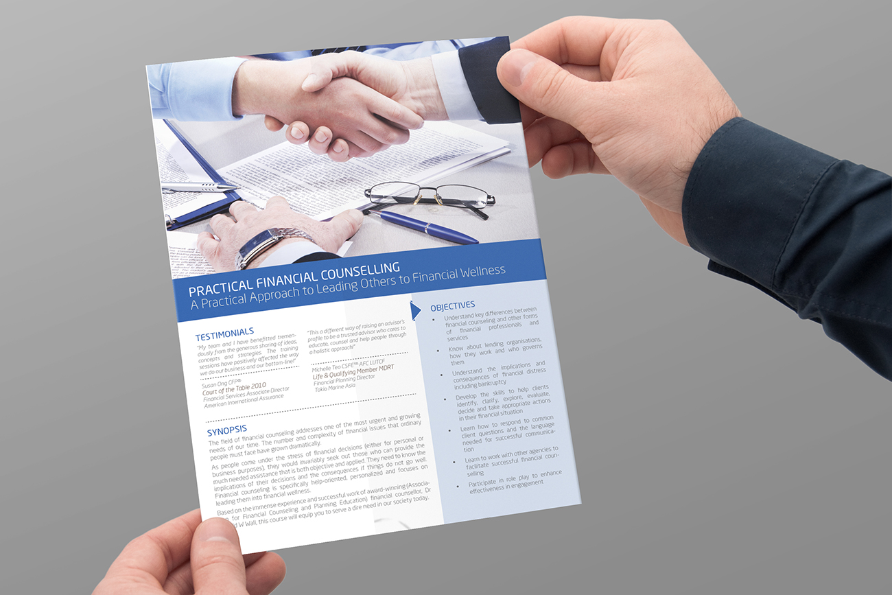 Design de Brochure par BrandWar pour Wealth Hub Pte Ltd | Design #2960543