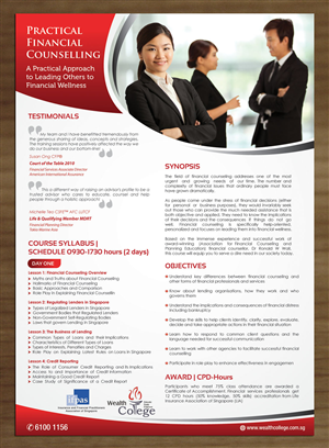 Design de Brochure par Sbss pour Wealth Hub Pte Ltd | Design : #2965525