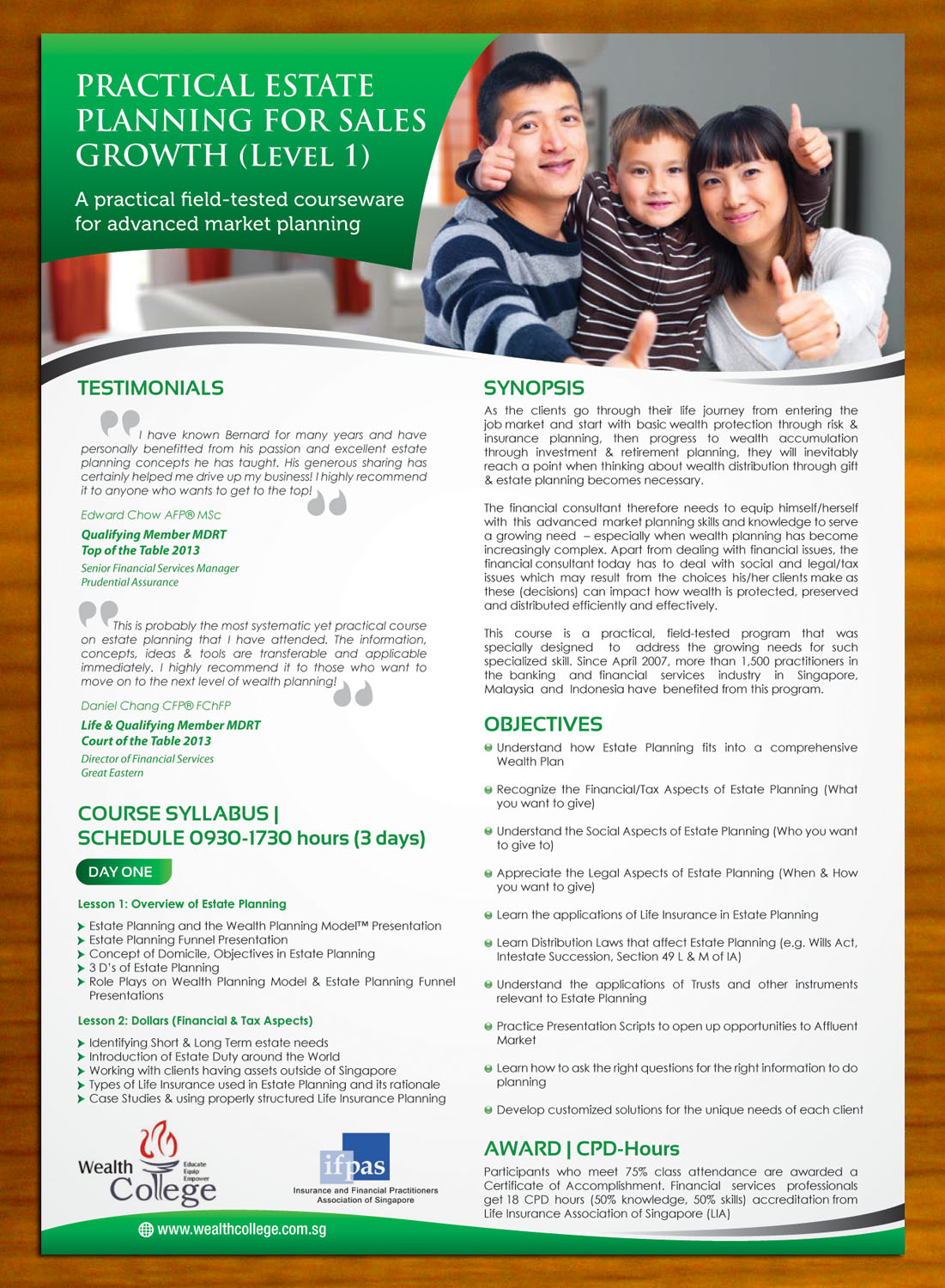 Brochure Design by Sbss for Wealth Hub Pte Ltd | Design #2976156