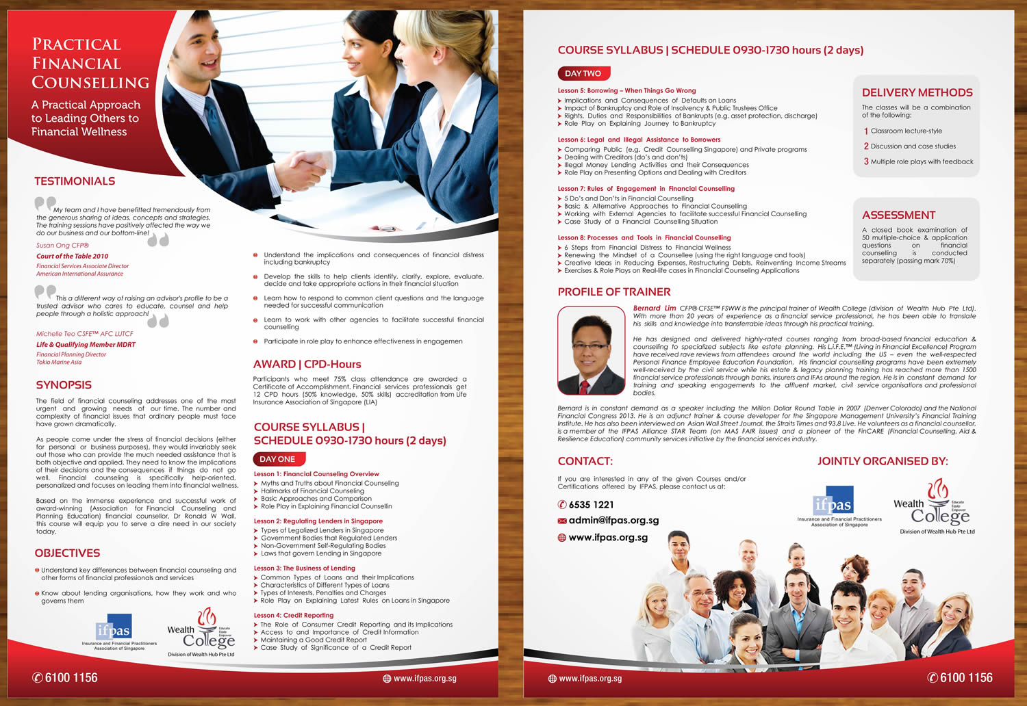 Design de Brochure par Sbss pour Wealth Hub Pte Ltd | Design #2985705