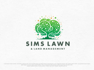Logo-Design von artswolf für Sims Lawn & Land Management LLC. | Design: #22557629
