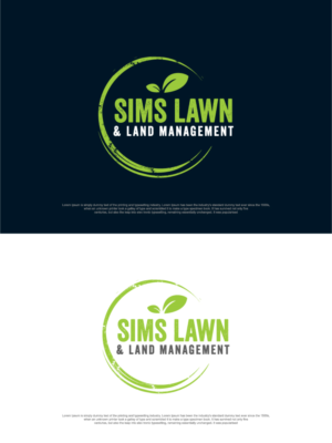 Sims Lawn & Land Management  | Design de Logo par sushsharma99