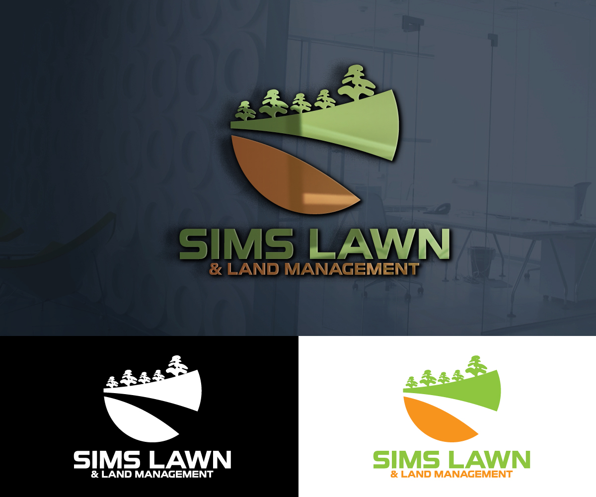 Logo-Design von logocastle 2 für Sims Lawn & Land Management LLC. | Design: #22553025