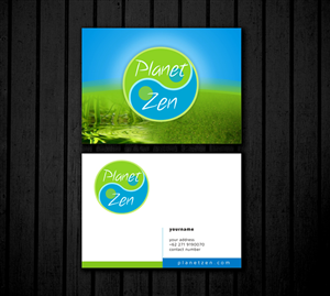 Business Card Design by moenib