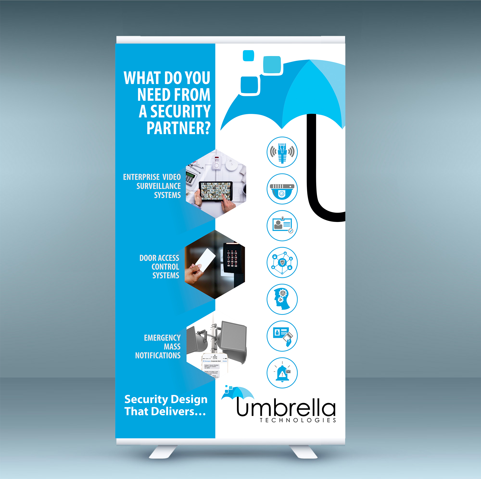 Graphic Design by Aurora:) for Umbrella Technologies | Design #22563738
