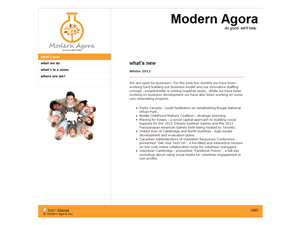 Logo Design by Joshua Brian Design for Modern Agora | Design: #705506