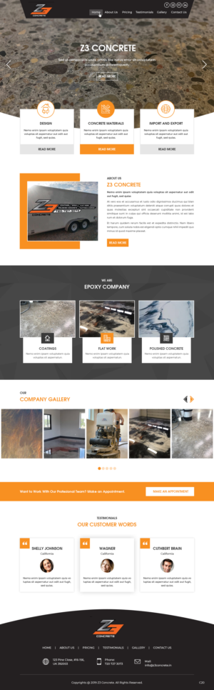 Web Design by pb for this project | Design: #22547844