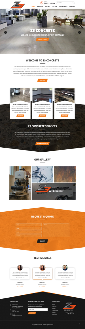 Web Design by pb for this project | Design: #22547845