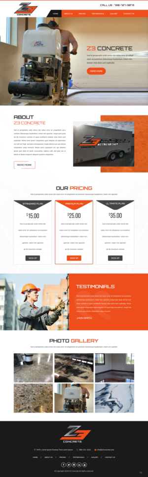 Web Design by pb for this project | Design: #22547848