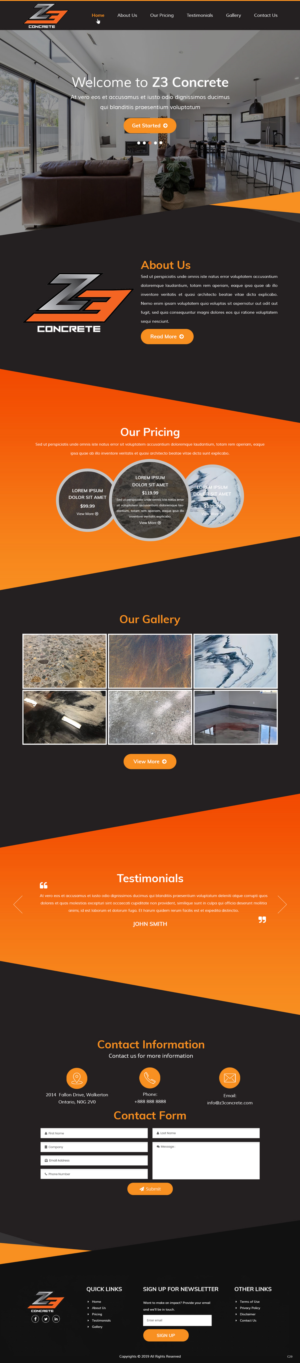 Web Design by pb for this project | Design: #22547851