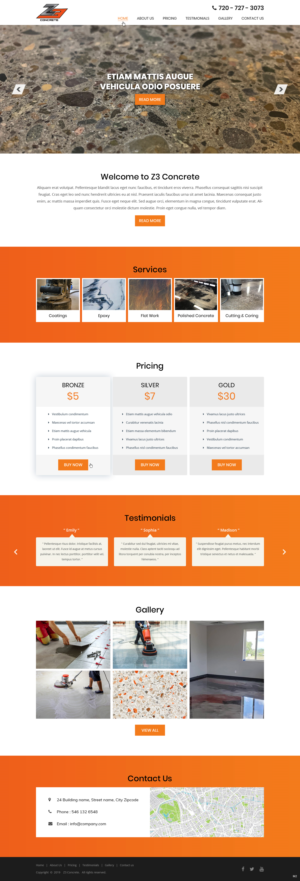 Web Design by pb for this project | Design: #22547854