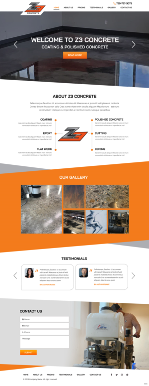 Web Design by pb for this project | Design: #22547855