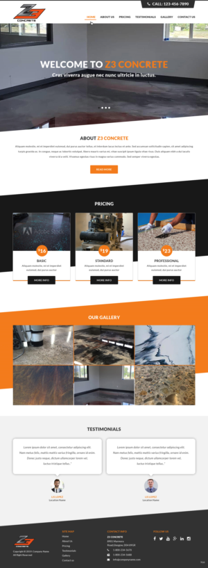 Web Design by pb for this project | Design: #22547939