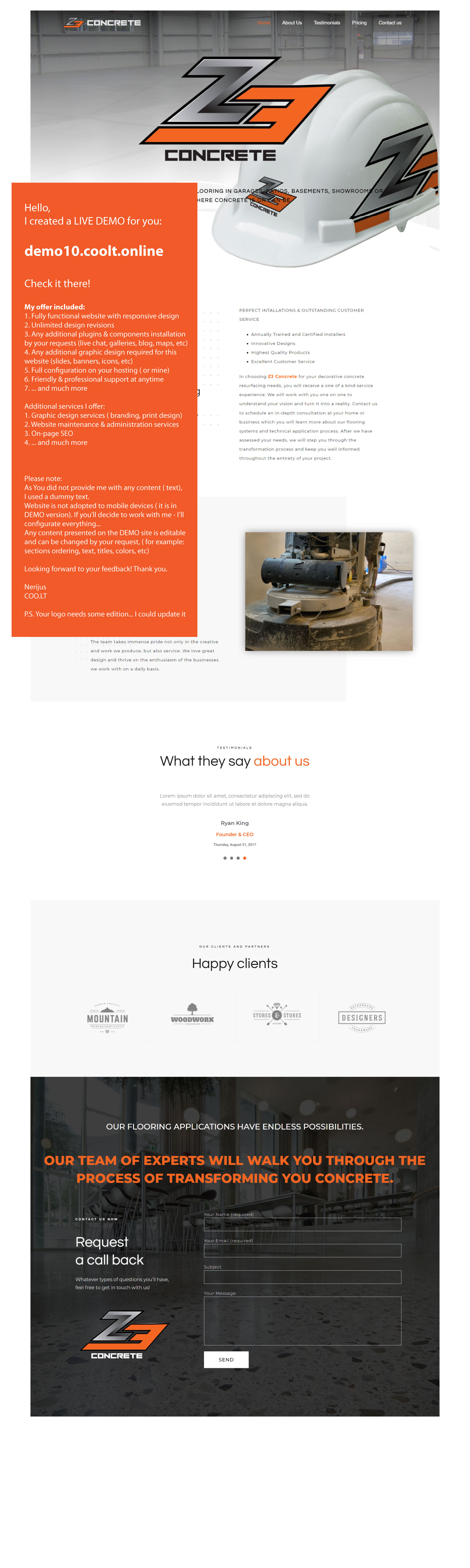 Web Design par coo.lt pour ce projet | Design #22545407