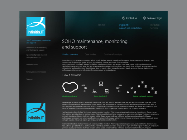 Logo Design by Ramaling Belkote for Vigilant.IT | Design #719454