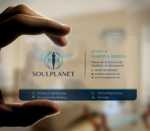 Health and wellnes company needs business cards | Diseño de Tarjeta de Presentación por Bold Pixels