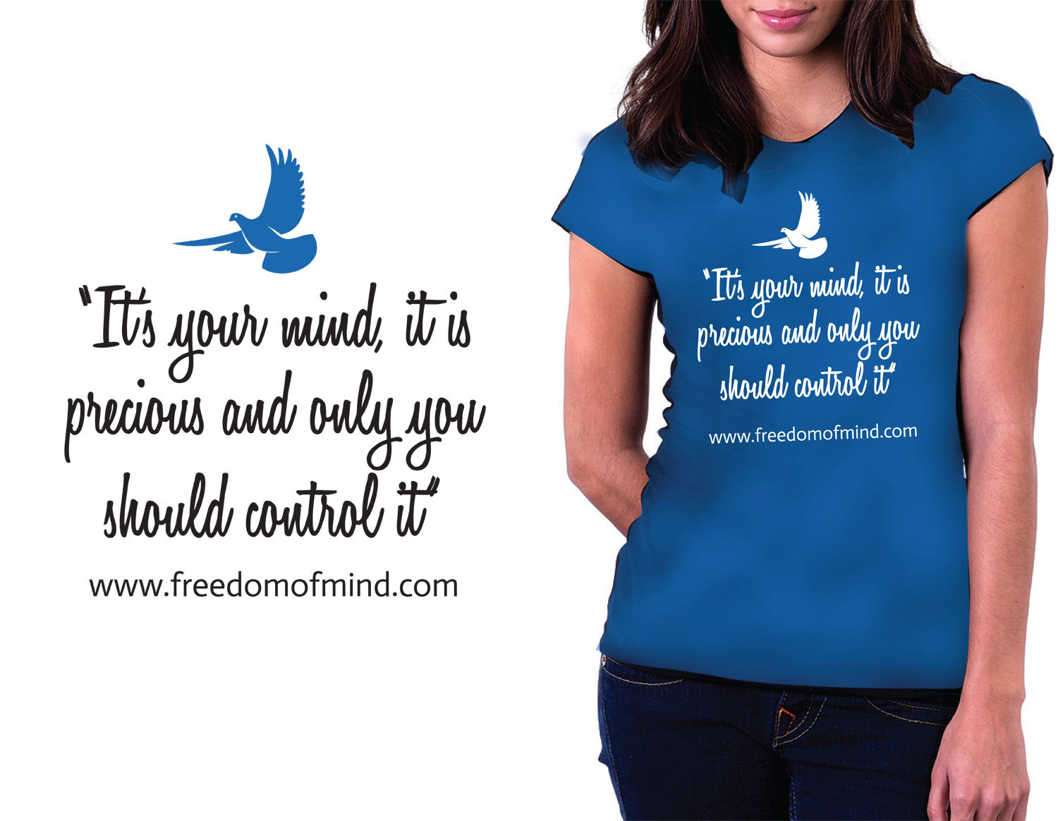T-shirt Design by PND for Freedom of Mind Resource Center Inc. | Design #22810459