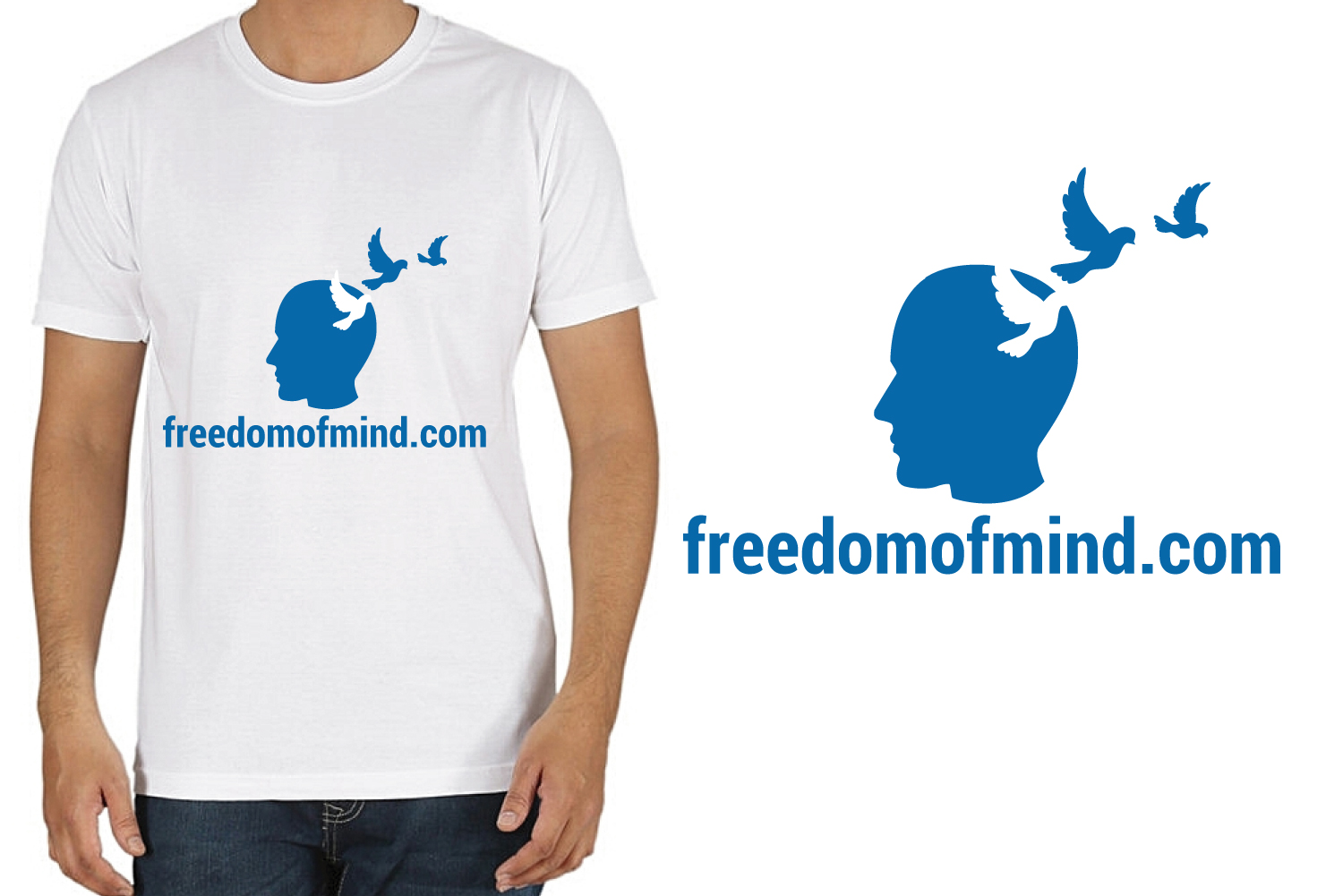 T-shirt Design by Jay Design for Freedom of Mind Resource Center Inc. | Design #22553896