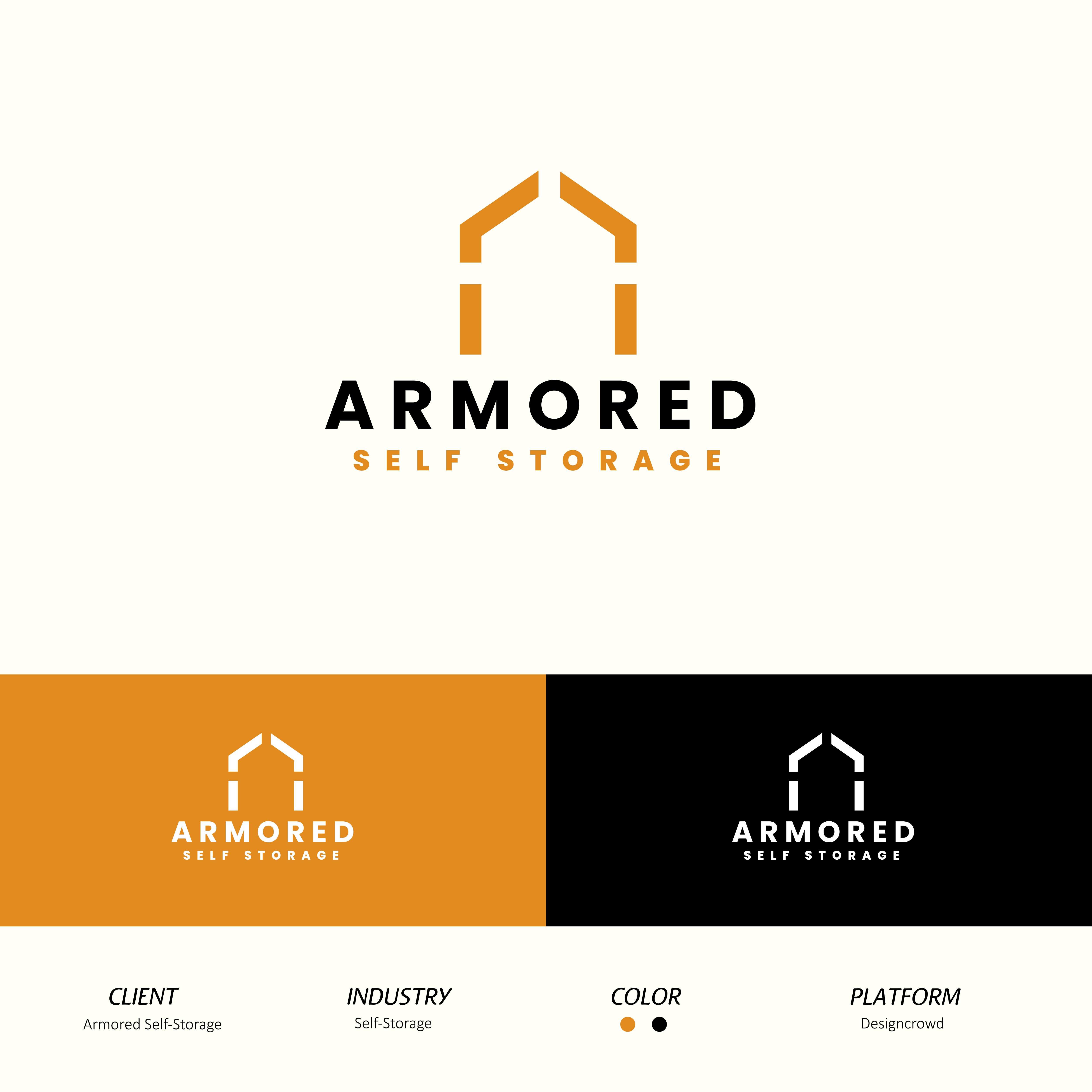 Logo Design by candraagungdwiatmaja for Armored Self-Storage | Design #22559833