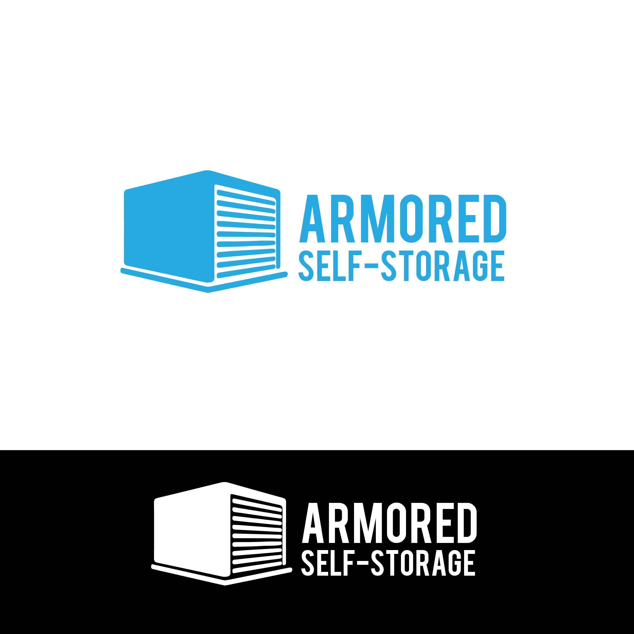 Logo Design by Farooq Zahid for Armored Self-Storage | Design #22563480